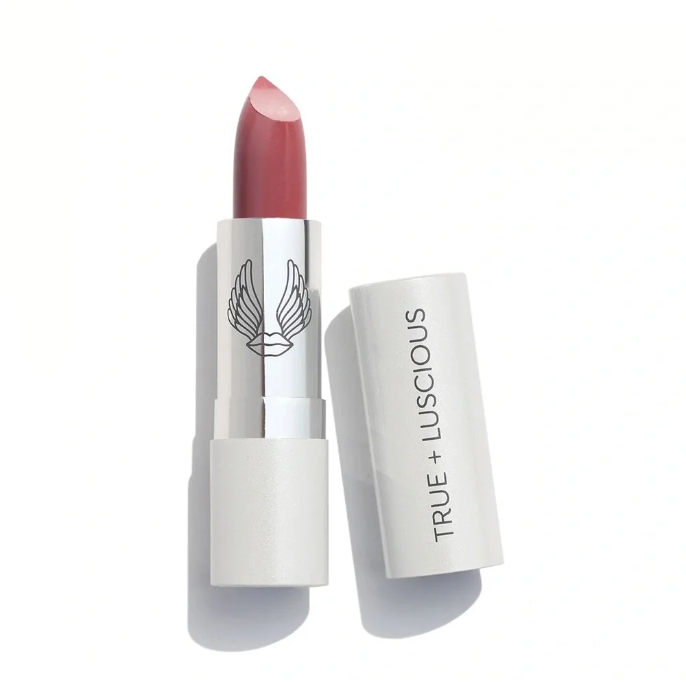 TRUE + LUSCIOUS Super Moisture Lipstick Vintage Rose Warm Brown Pink NEW IN BOX